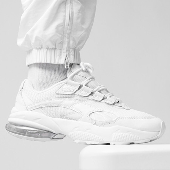 Puma Shoes - Puma cell triple white reflective